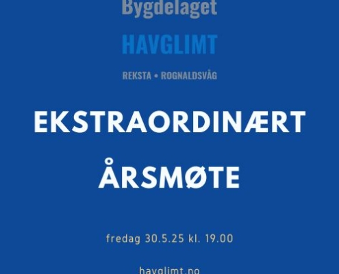 ekstraordinært årsmøte mai-25