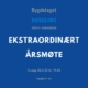 ekstraordinært årsmøte mai-25
